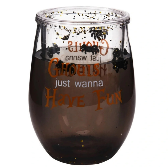 NWT "Ghouls Just Wanna Have Fun" floaty Stemless Cup - Picture 1 of 5